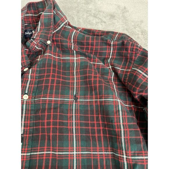 Ralph Lauren Blaire Long Sleeve Button Down Shirt Men's Size 2XL XXL Red - Picture 4 of 9